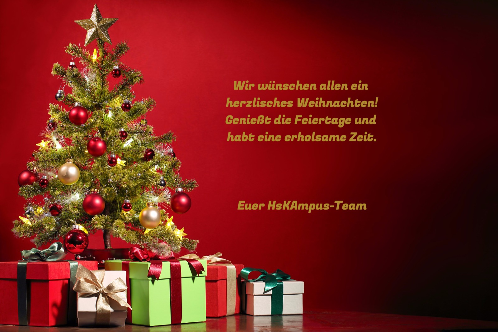 Frohe Weihnachten!