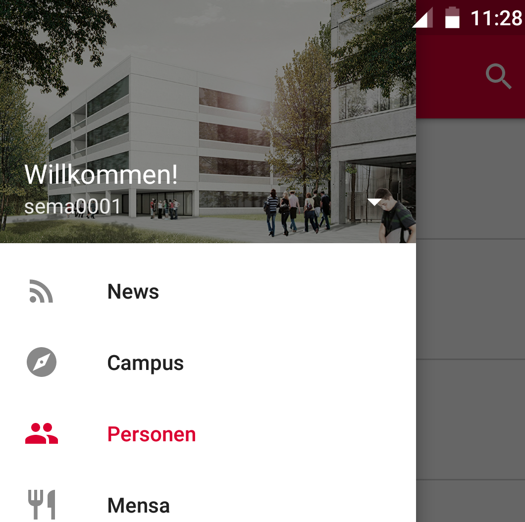 Aktualisierung der Personen-Daten