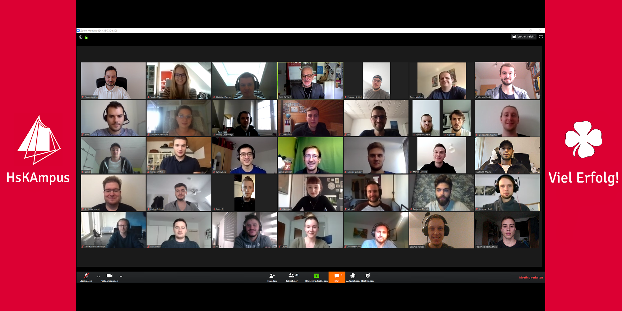 Viel Erfolg bei den Klausuren!