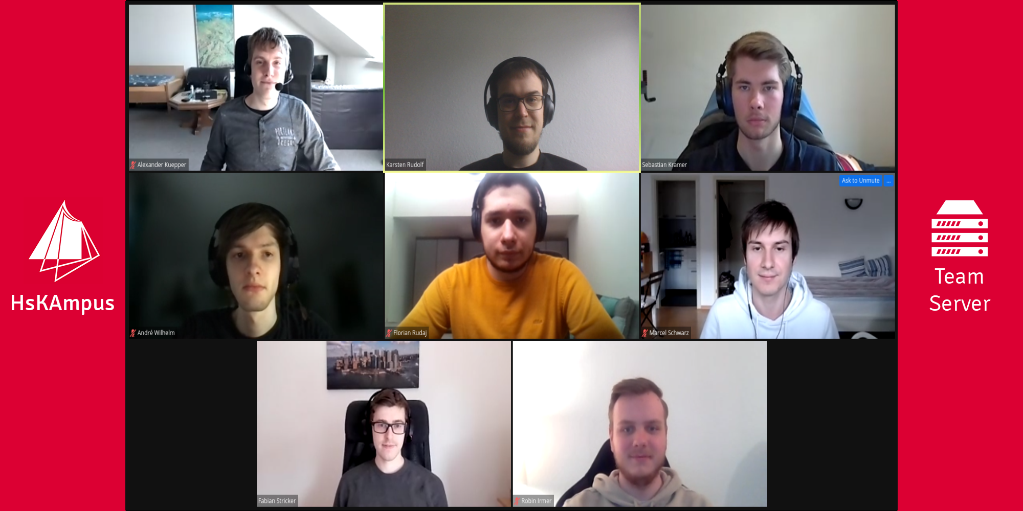 Das neue Server Team!