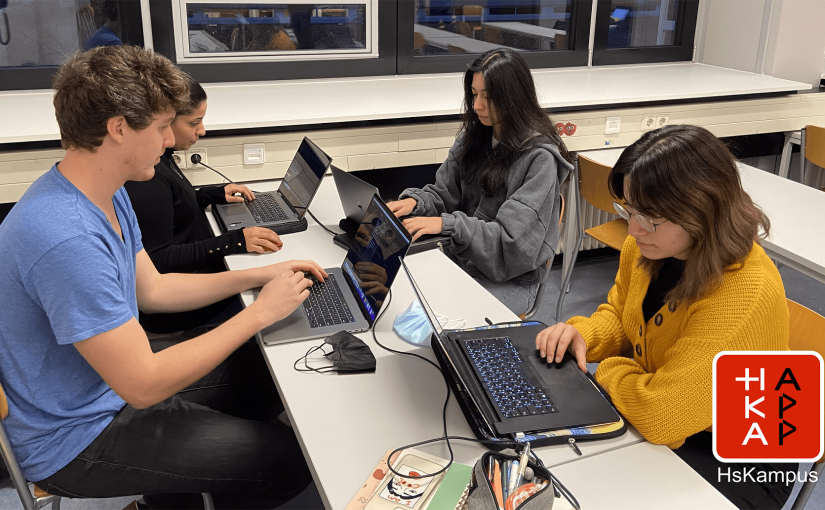 Das WebApp Team in WS21/22