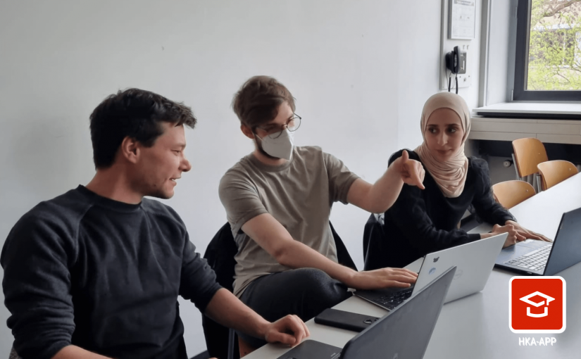 Das WebApp Team in SS23