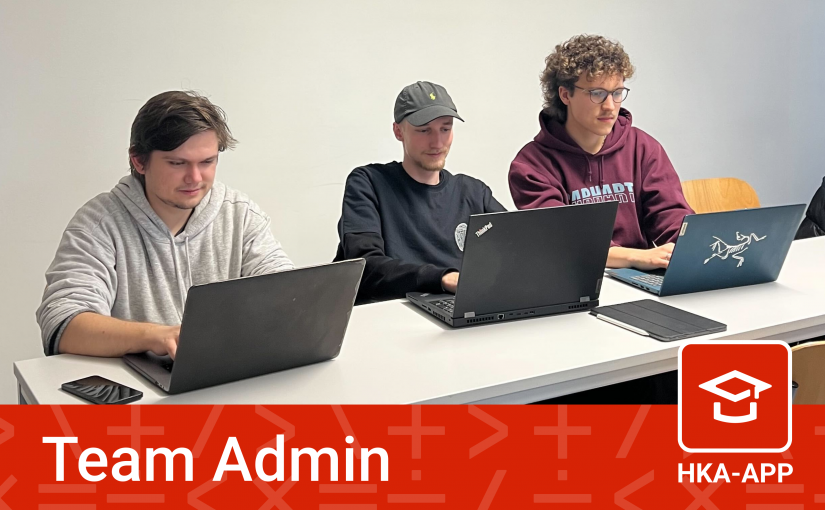 Vorstellung Team Admin WS24