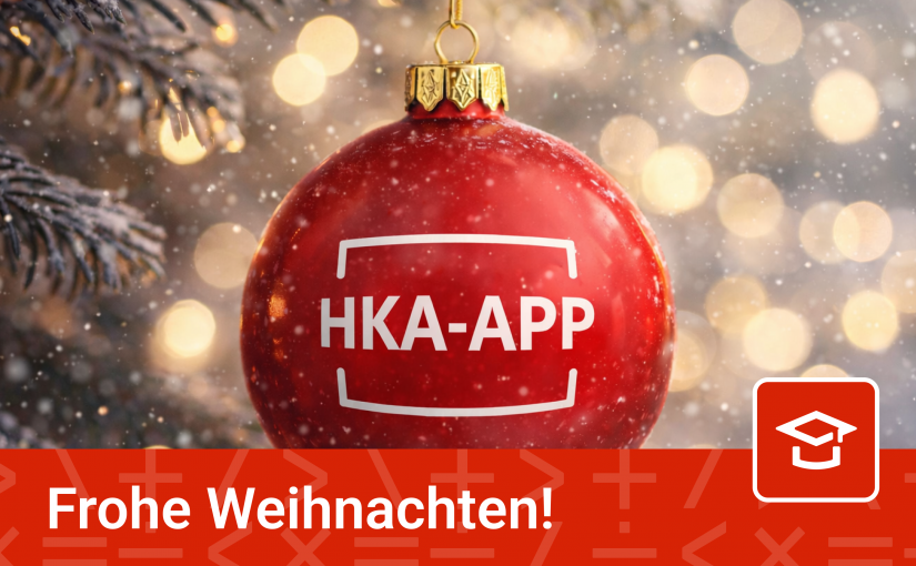 Frohe Weihnachten!