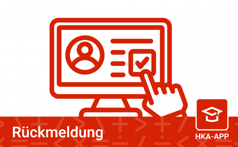 Reminder an alle Studierenden!