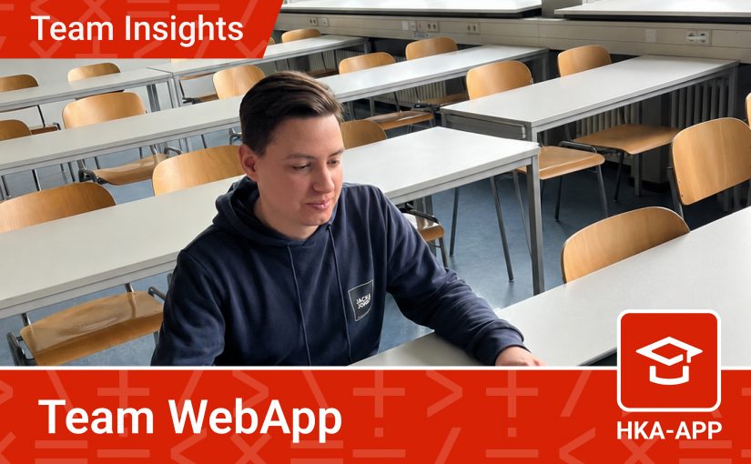 Team WebApp – Wir stellen vor!